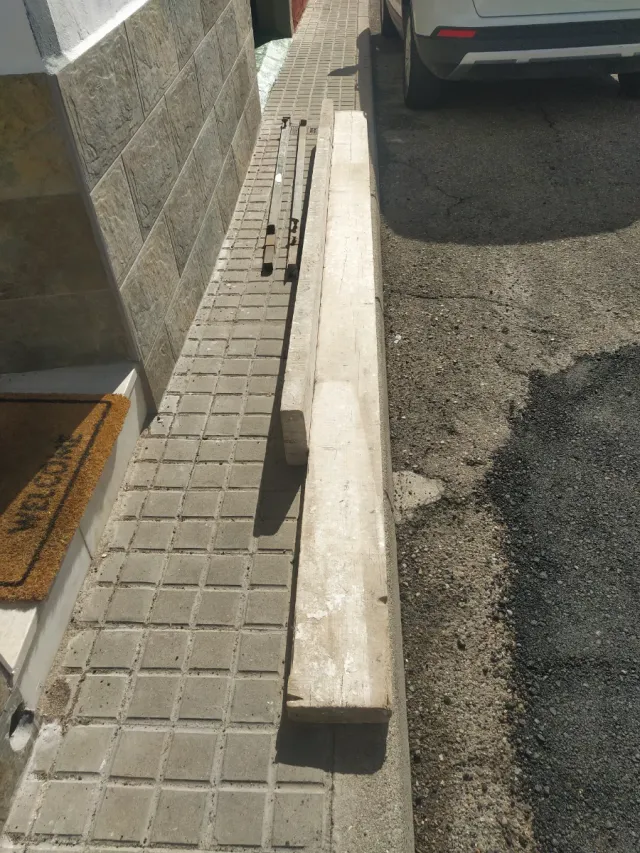 Tablones de obra en buen estado