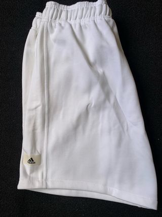Adidas Pantalones Cortos Blancos