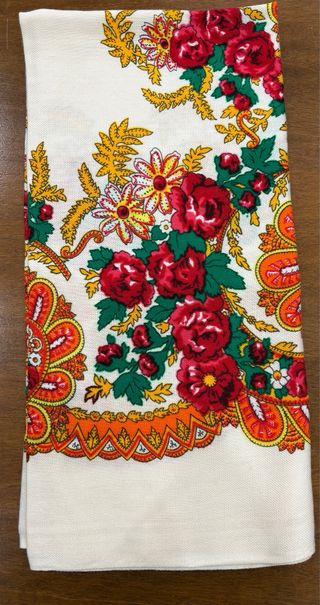 Foulard portoghese floreale nuovo