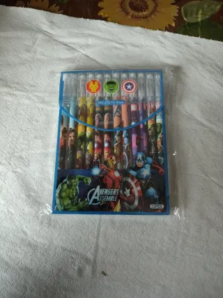 Penne Avengers 12 pezzi