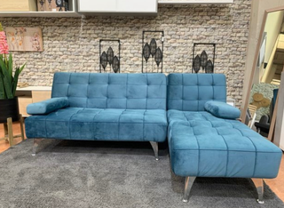 DIVANO LETTO IN VELLUTO: ELEGANZA. CHOLLAZO.