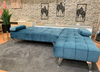 DIVANO LETTO IN VELLUTO: ELEGANZA. CHOLLAZO.