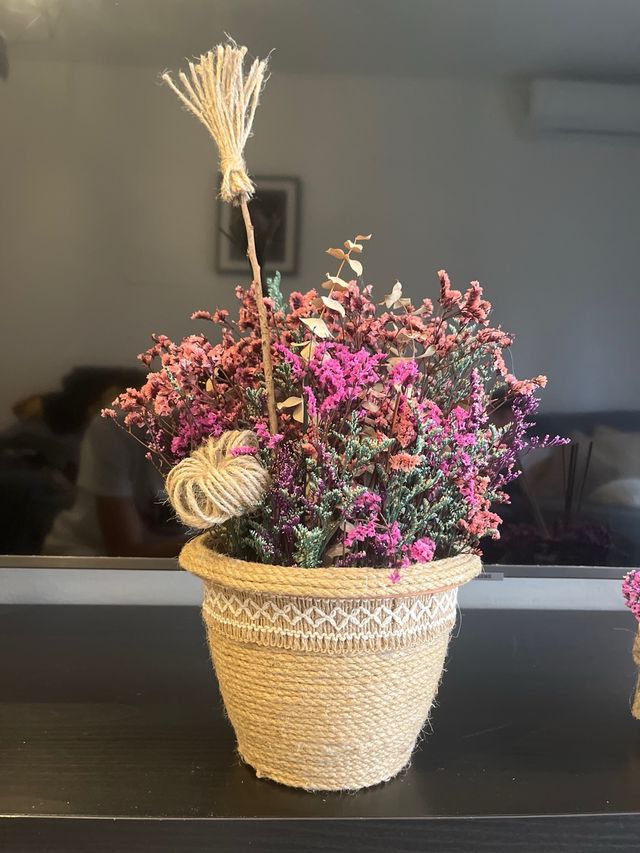 Pianta decorativa essiccata, non muore mai