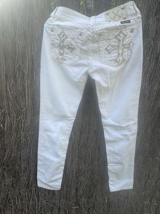 Vaqueros blancos Miss Me Talla 26