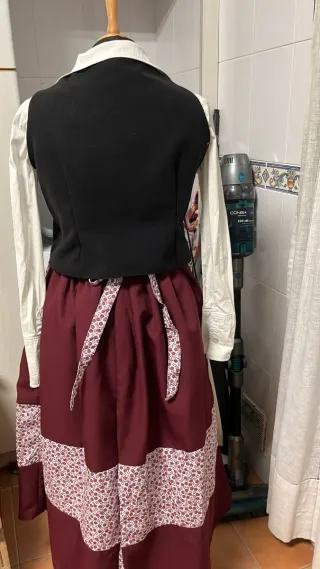 Traje de casera hecho a mano