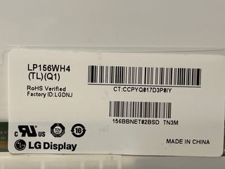 Pantalla LP156WH4 (TL) (Q1)