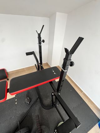 ISE Banco Musculación Multifuncional Inclinable