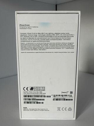 iPhone 13 mini rosso 128GB