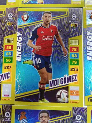 Lote 12 cromos energys Adrenalyn XL 22-23