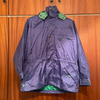 K-Way Impermeable Azul y Verde