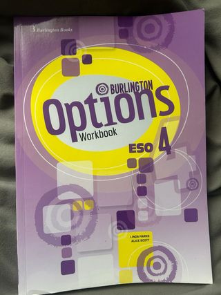 Libro ingles workbook 4ESO perfecto estado sin uso