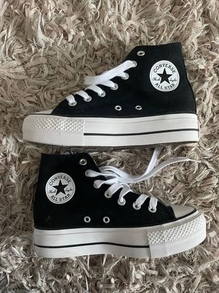 Zapatillas Converse Plataforma Negras