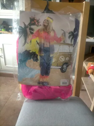 Disfraz Hippie Mujer Talla Única