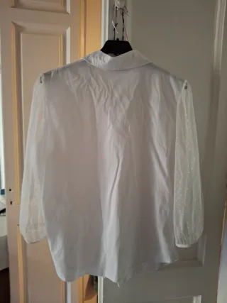 Blusa Valentina Blanca Talla XL