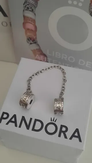 Cierre de seguridad Pandora plata