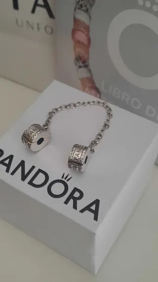 Cierre de seguridad Pandora plata