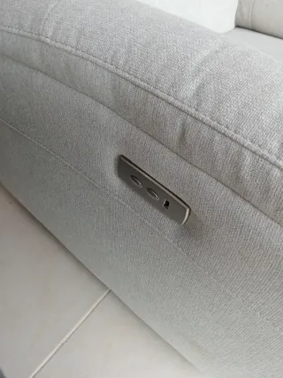 Sillón relax eléctrico tela