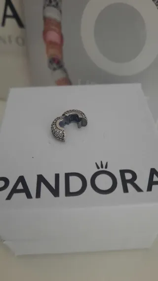 Pandora Clips Fijos Plata 2 clips