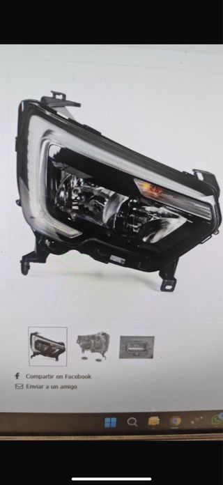 Faro delantero furgoneta Renault Master 3
