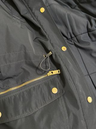 Parka azul marino talla M