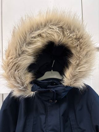 Parka azul marino talla M