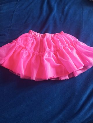 Gonna bambina rosa tulle Miss Brum