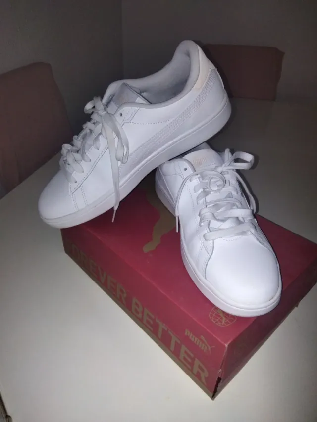 Deportivas Puma Unisex Blancas