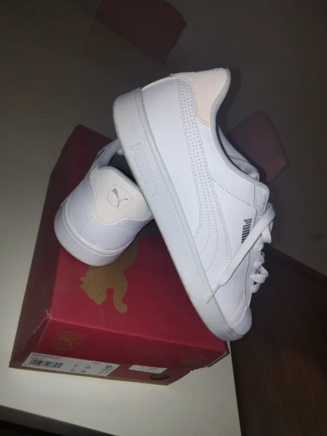 Deportivas Puma Unisex Blancas