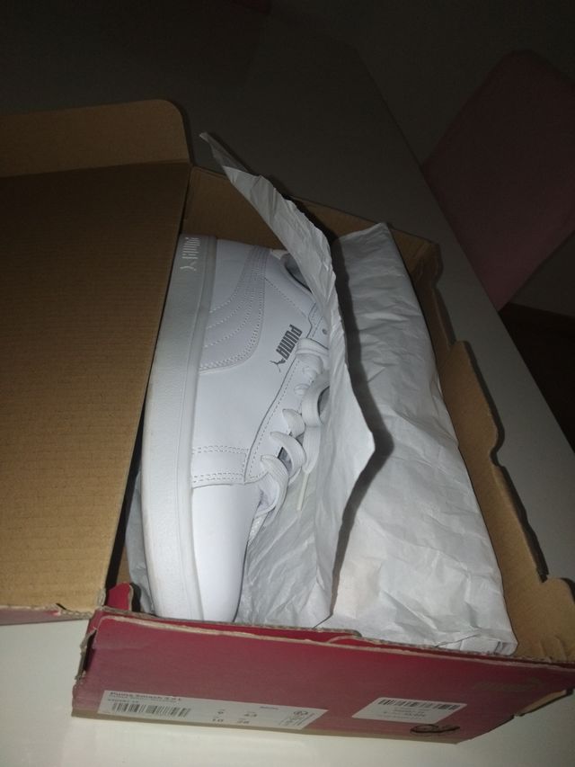 Deportivas Puma Unisex Blancas