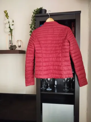 Chaqueta acolchada roja T/XS
