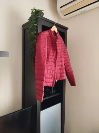 Chaqueta acolchada roja T/XS