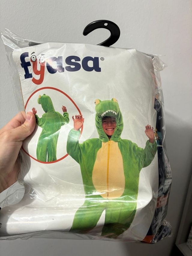 Disfraz Infantil Cocodrilo/Dragón Talla M