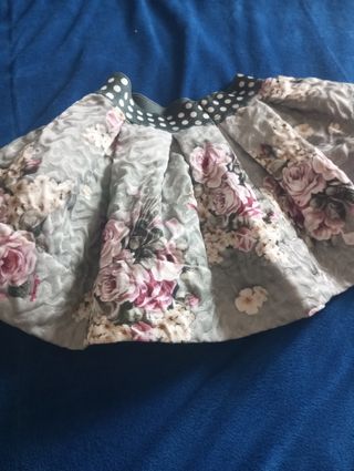 Gonna bambina a fiori