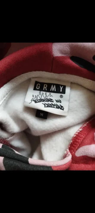 Conjunto GRIMEY Camuflaje Rojo