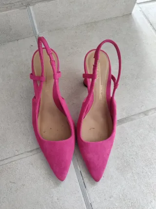 Zapato destalonado una sola puesta 