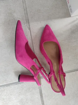 Zapato destalonado una sola puesta 