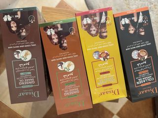 6 Champús Disaar Color rubio,marron,negro