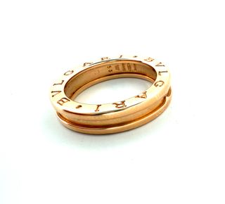 Anillo B.zero1 Bvlgari Oro Rosa