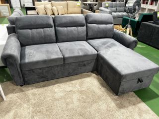 DIVANO LETTO IN OFFERTA. DISPONIBILE IN GRIGIO E NERO