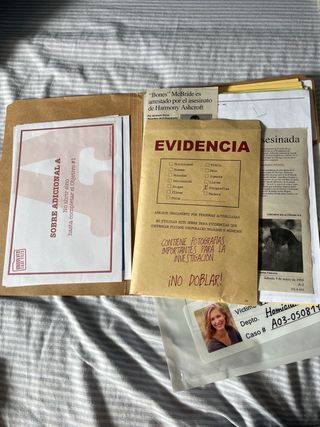 Juego de mesa Unsolved Case Files: Harmony Ashcrof