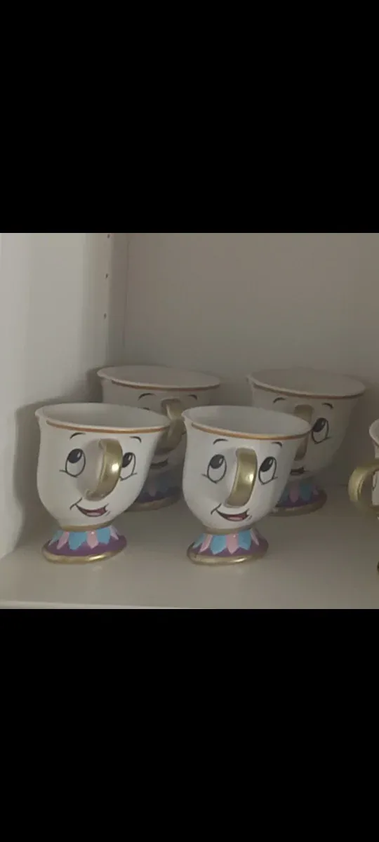 Taza Chip Bella y Bestia Disney