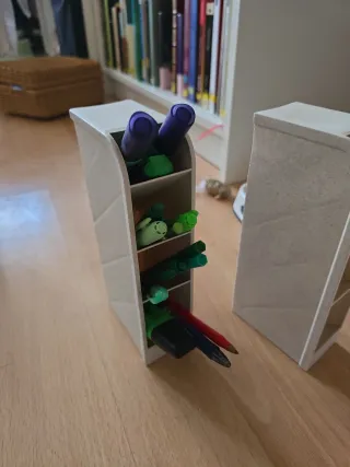 Organizador de escritorio de madera