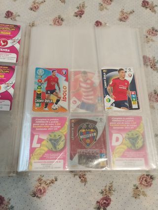 Colección cartas fútbol Panini Adrenalyn XL