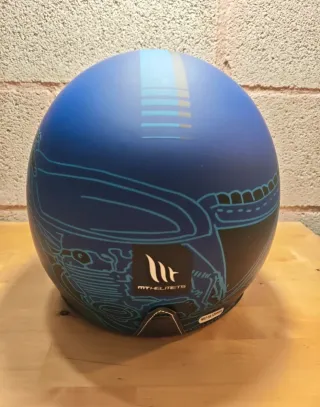 Casco MT Le Mans 2 SV Café Racer - Talla M Nuevo