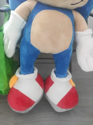 Peluche Sonic Originale 1 Metro con Cartellino