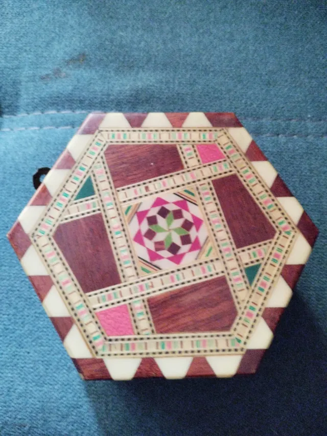 Joyeros antiguos madera tallada