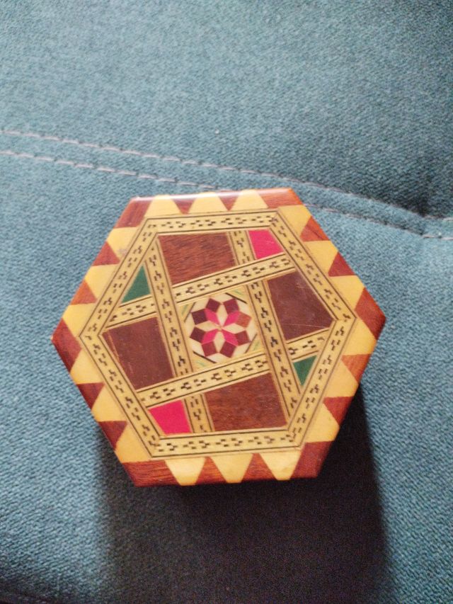 Joyeros antiguos madera tallada