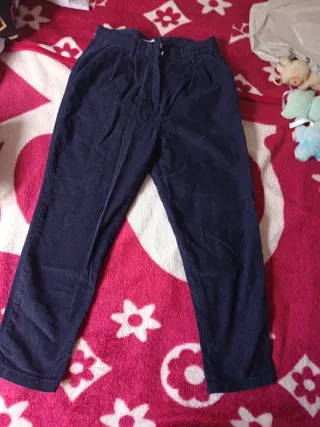 Pantalón de pana corduroy mujer talla 38