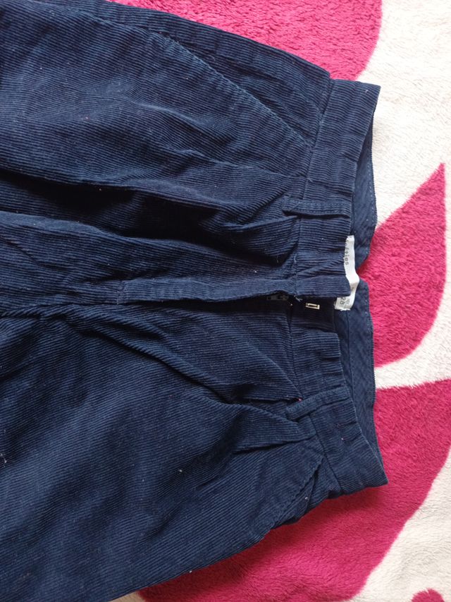 Pantalón de pana corduroy mujer talla 38