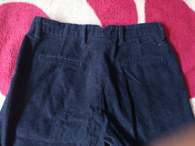 Pantalón de pana corduroy mujer talla 38